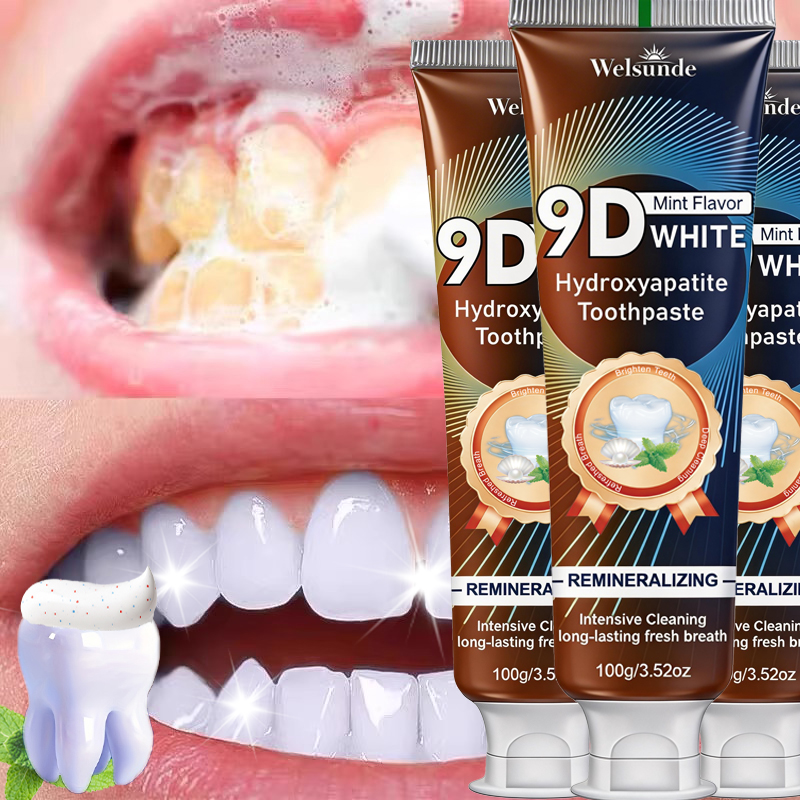 Remineralizing Toothpaste - Pasta de Dente Remineralizante 9D WHITE