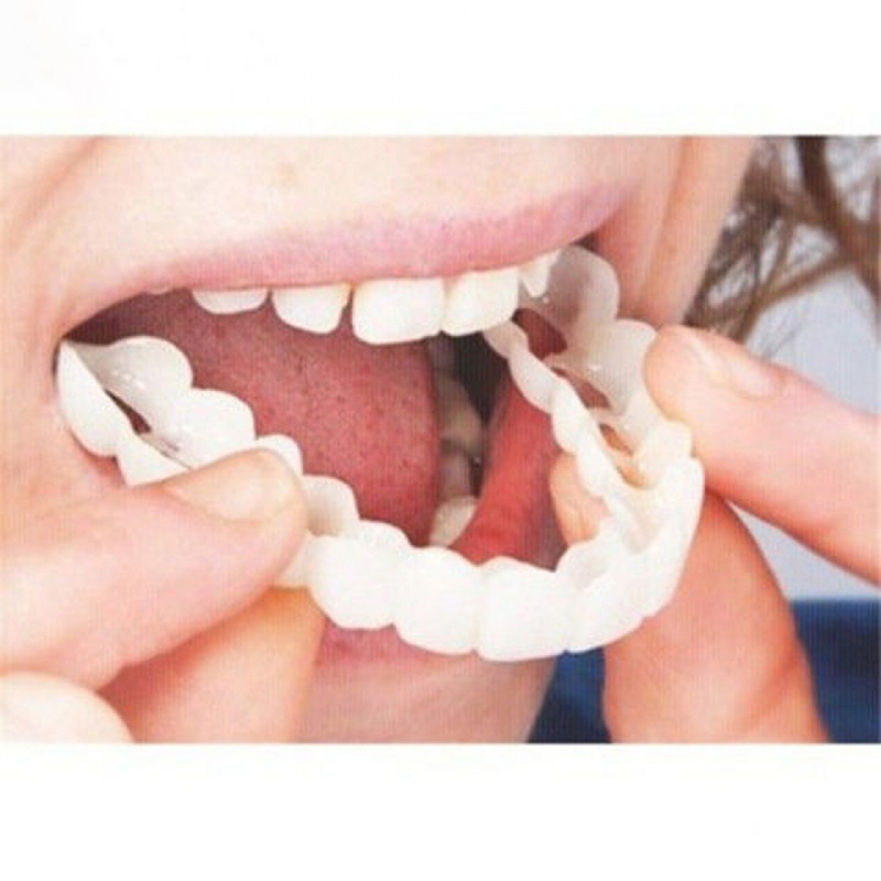 Teeth Whitening Veneers - Ajuste perfeito capa de dentes falsos