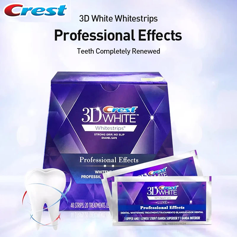 Whitening Strip 3D - Crest Professional Effects Whitestrip 3D Kit