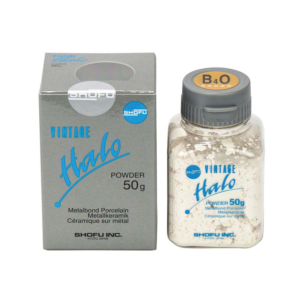 Teeth Whitening Ingredients - Pó de metal dental shofu vintage
