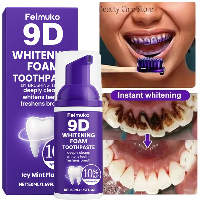 Remineralizing Toothpaste - Pasta de Dente Roxa 9D para