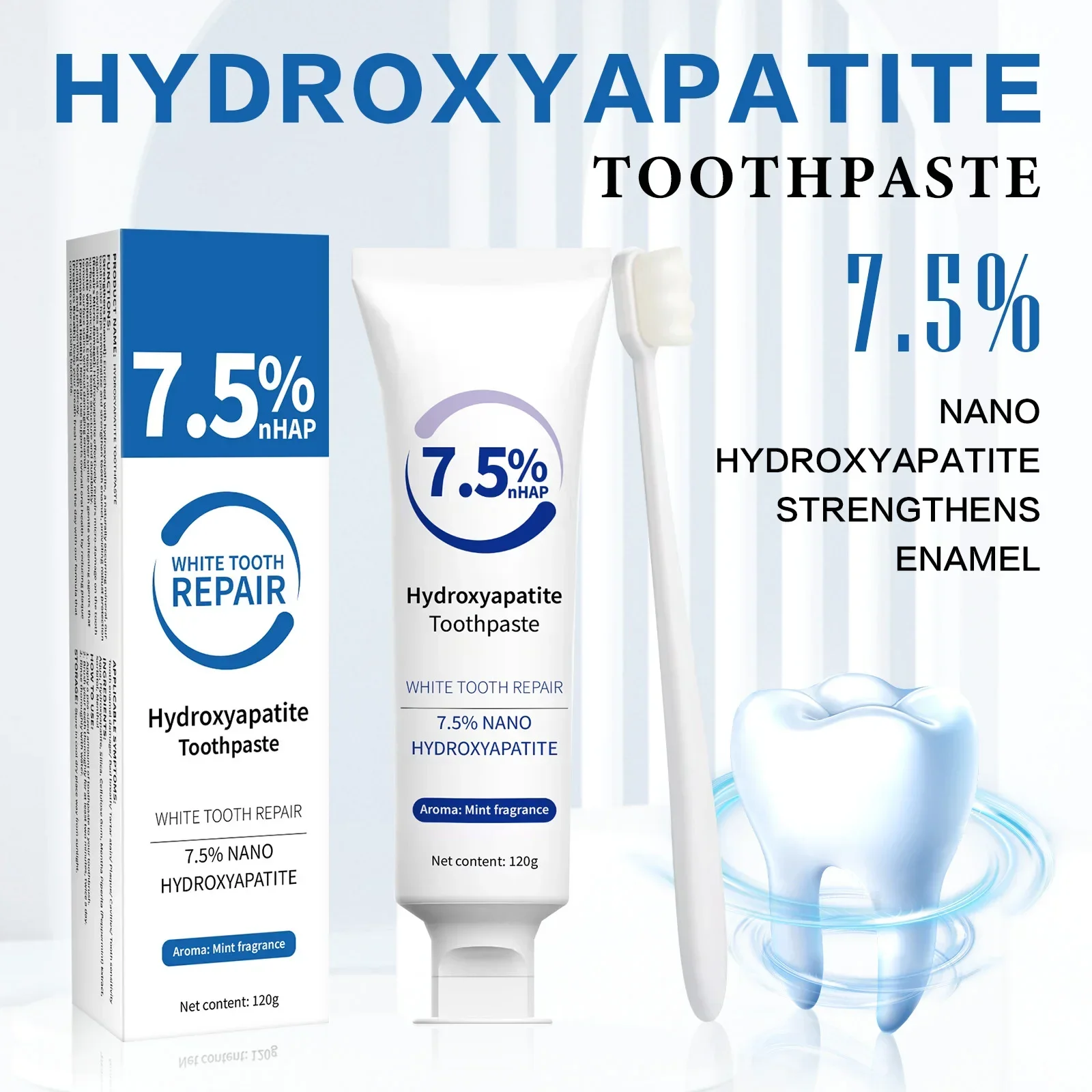 Remineralizing Toothpaste - Kit de Pasta de Dente e