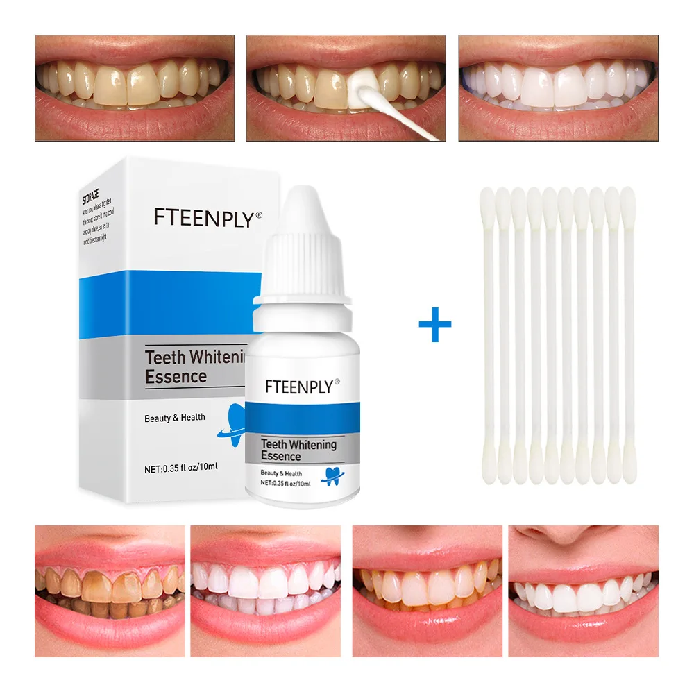 Teeth Whitening Results - FTEENPLY Essência para clareamento dos dentes
