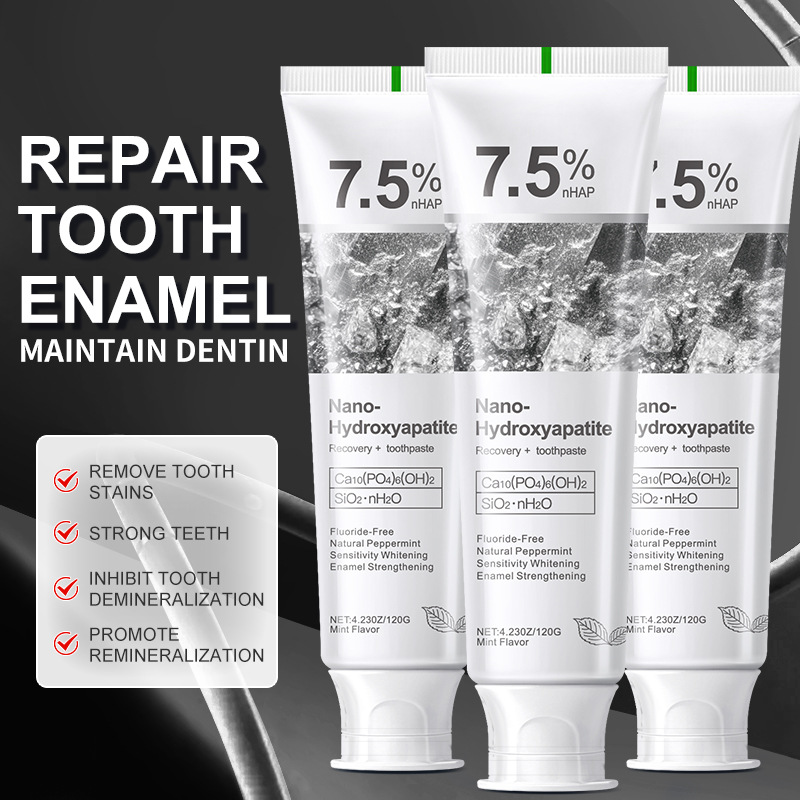 Remineralizing Toothpaste - Pasta de dente com hidroxiapatita, 1/3/5