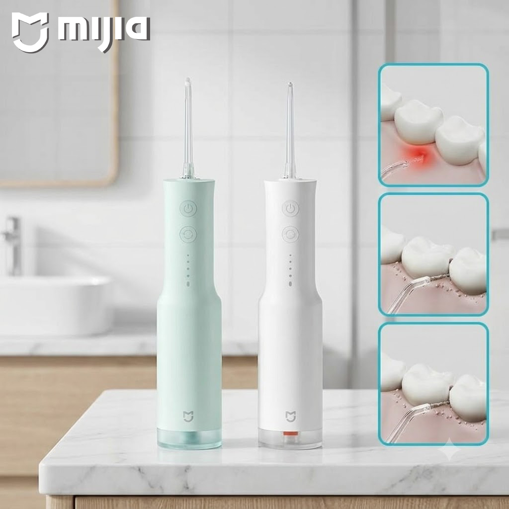 Teeth Whitening Or Tooth Whitening - Irrigador Oral Portátil Xiaomi F300 Jato
