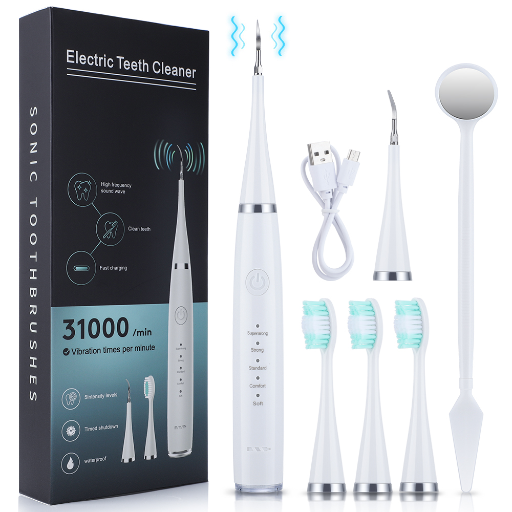 Teeth Whitening Or Tooth Whitening - Limpador de dentes elétrico doméstico, raspador