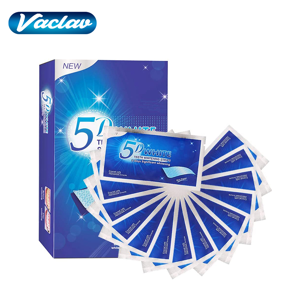 Teeth Whitening Results - Kit de Clareamento Dental 5D com