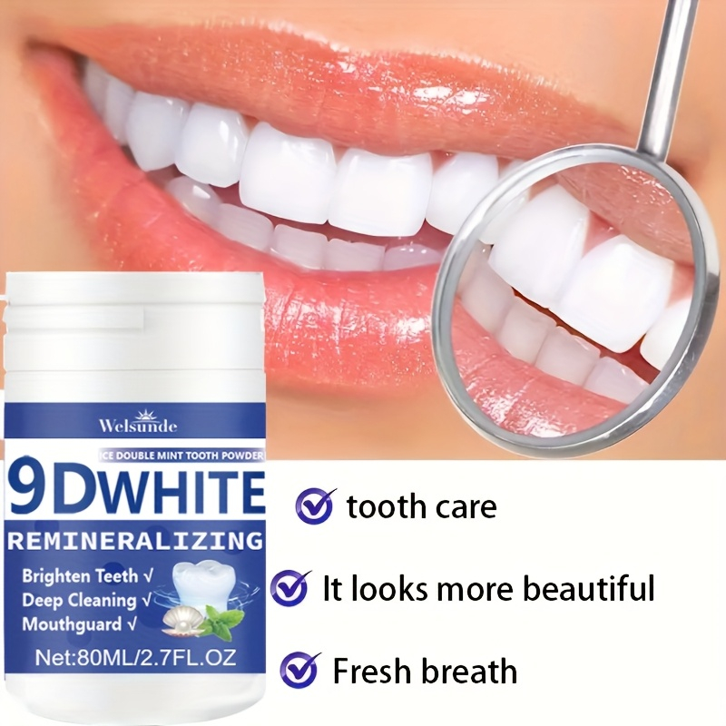 Pó de dente hidroxapatite remo - Teeth Whitening Results avaliação e preço