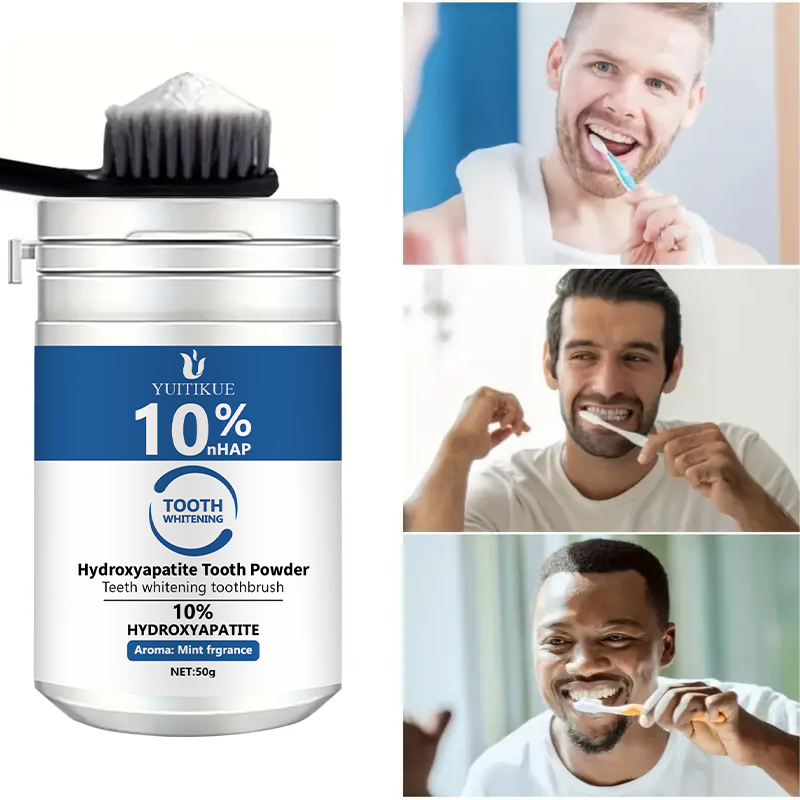 YUTIKUE 10% nHAP Pó de Dentes  - Teeth Whitening Results avaliação e preço