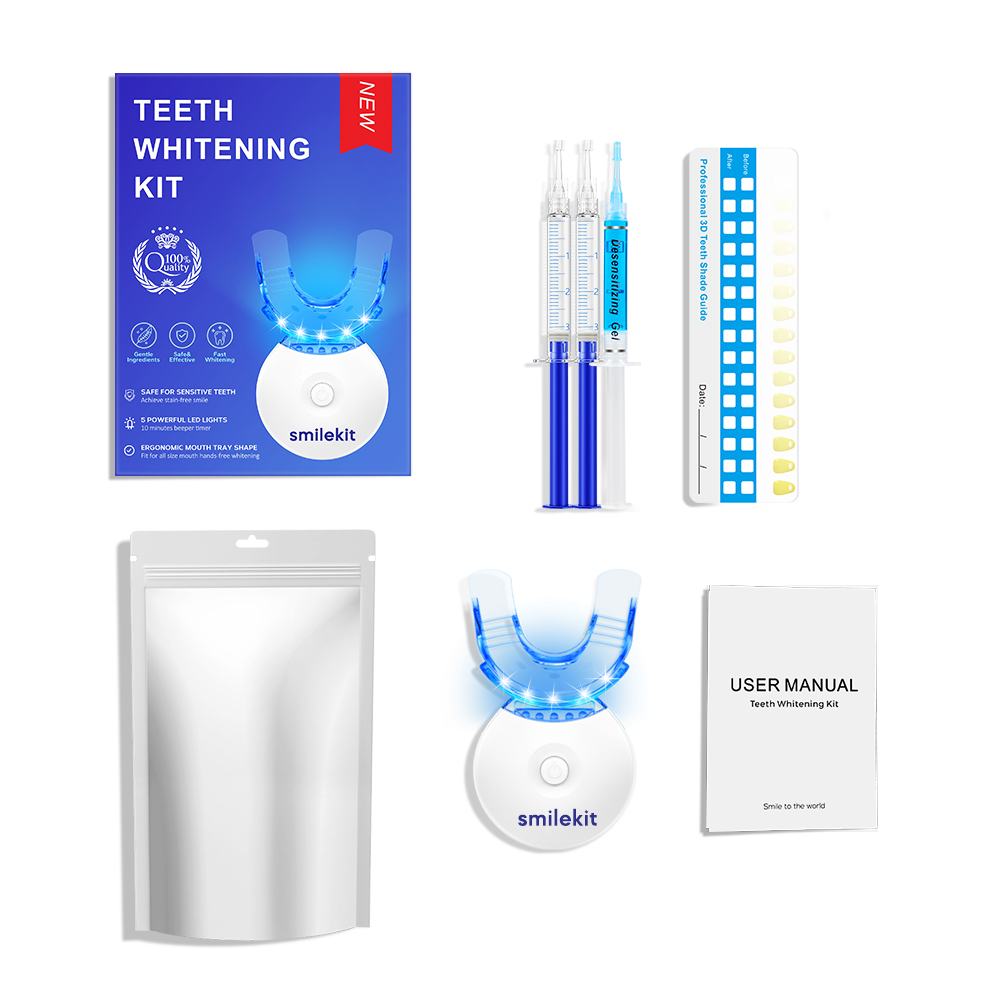 Kit de clareamento dental - 5X - Teeth Whitening Results avaliação e preço