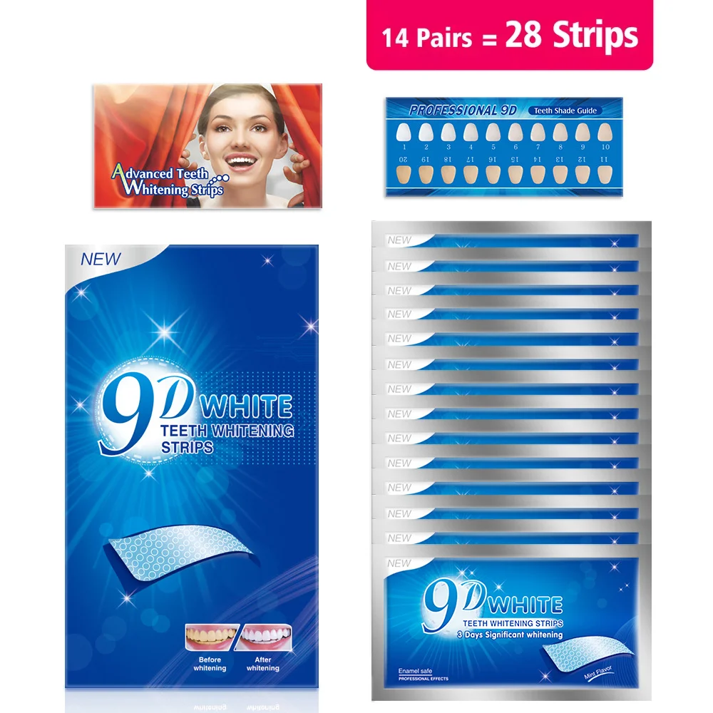 Tiras de clareamento dental 3D - Whitening Strip 3D avaliação e preço
