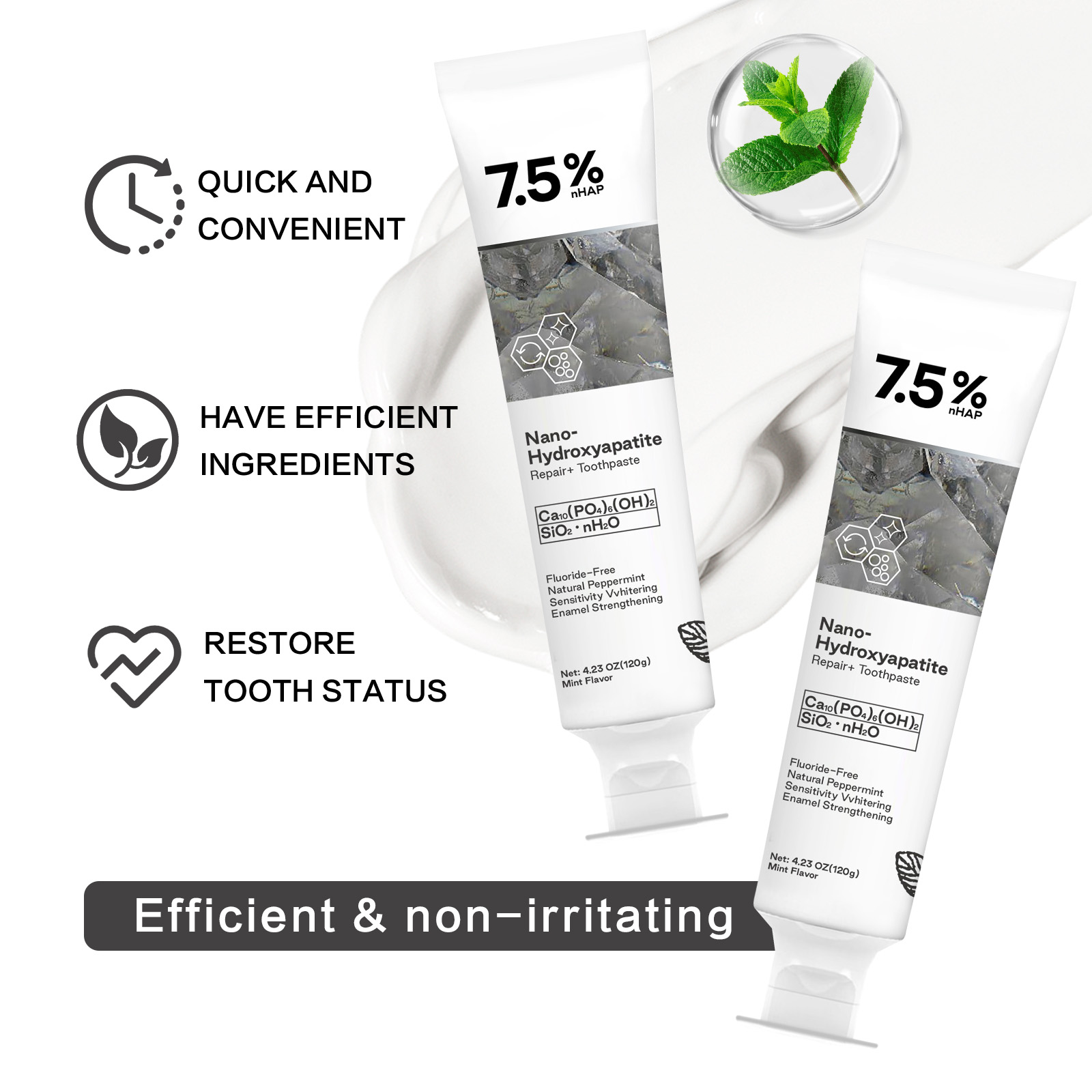 Pasta de Dente com Nano Hidrox - Remineralizing Toothpaste avaliação e preço