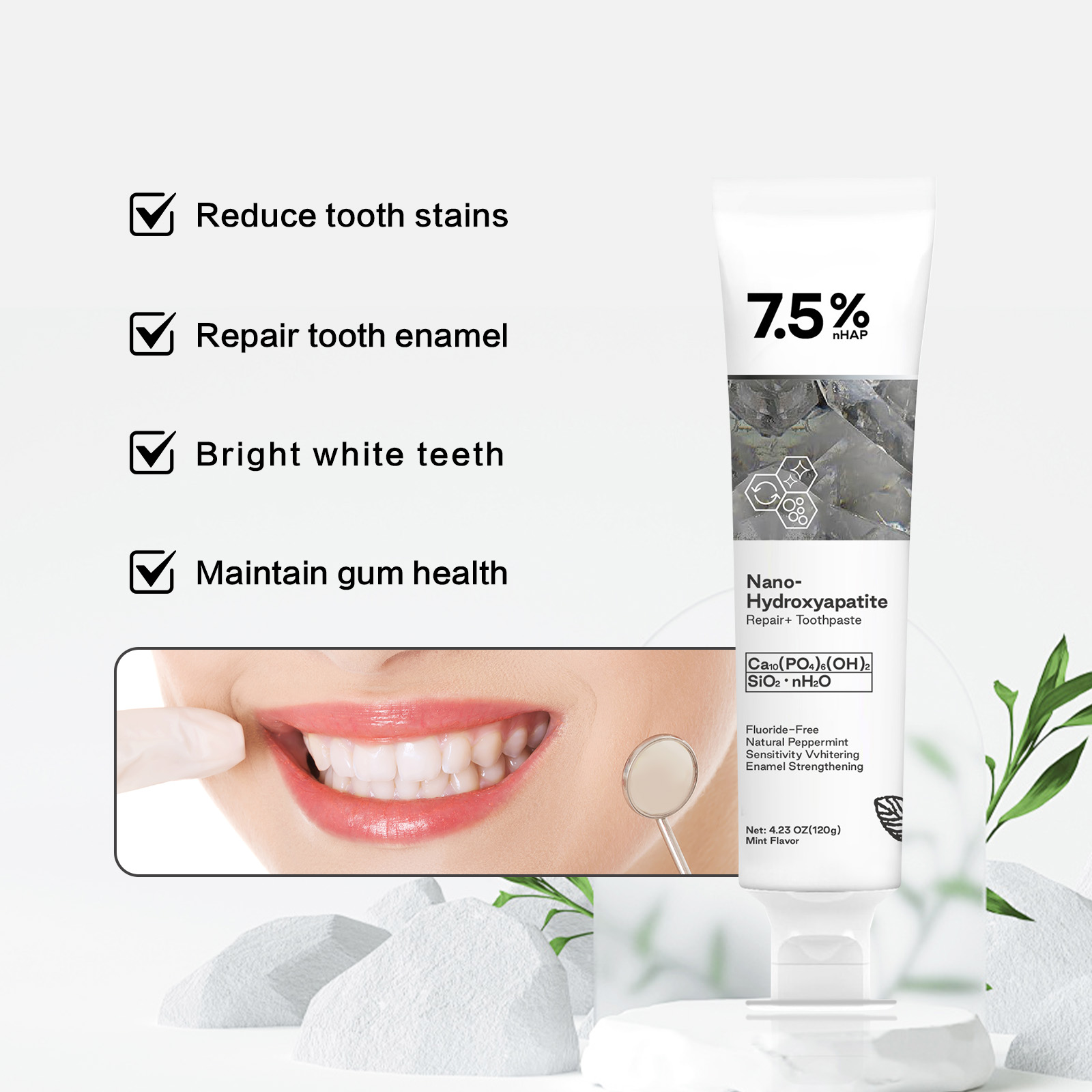 Pasta de Dente com Nano Hidrox - Remineralizing Toothpaste avaliação e preço