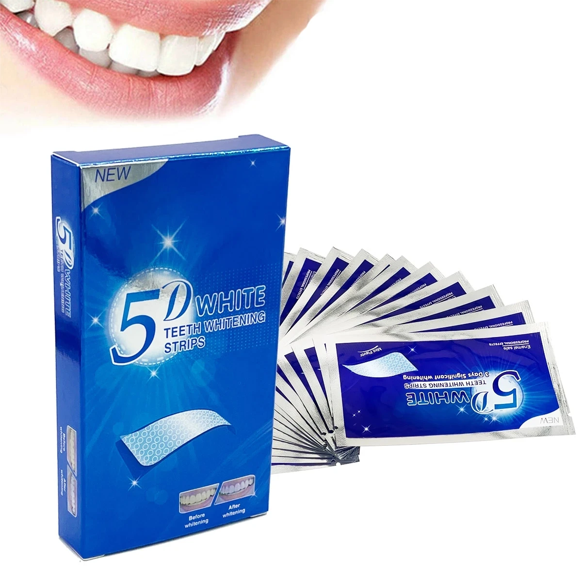 Tiras de Gel Clareador Dental  - Teeth Whitening Results avaliação e preço