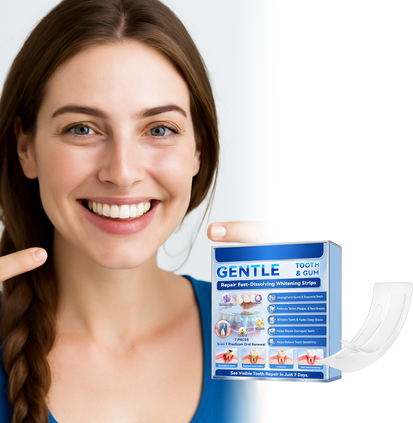 Tiras de Clareamento Dental co - Teeth Whitening Results avaliação e preço
