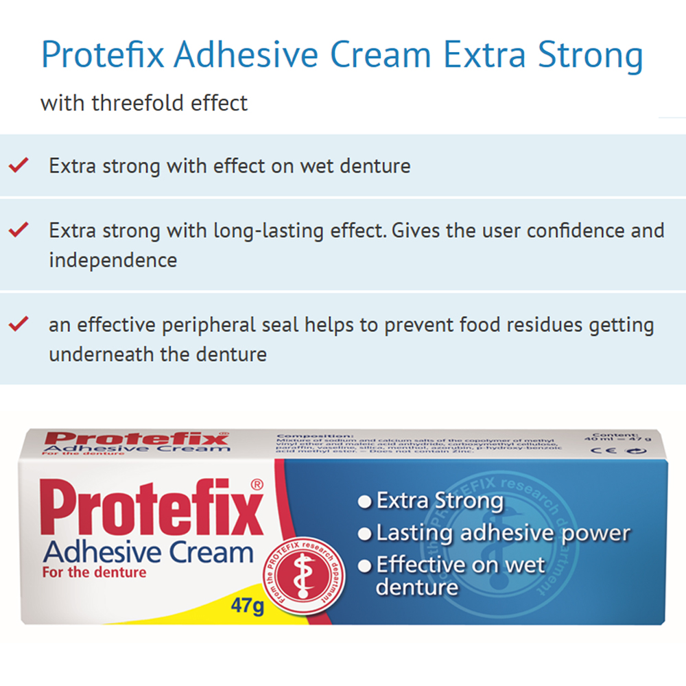 Protector fix Creme Adesivo pa - Teeth Whitening Ingredients avaliação e preço