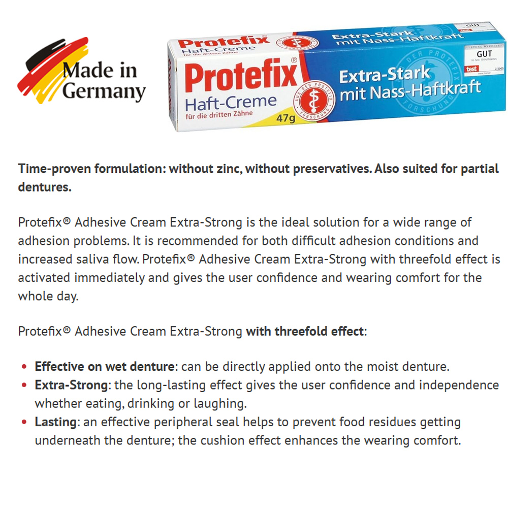 Protector fix Creme Adesivo pa - Teeth Whitening Ingredients avaliação e preço