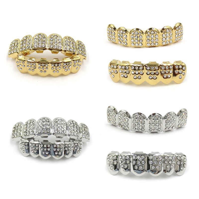 Moda hiphop aparelho de dente  - Teeth Whitening Moulds avaliação e preço