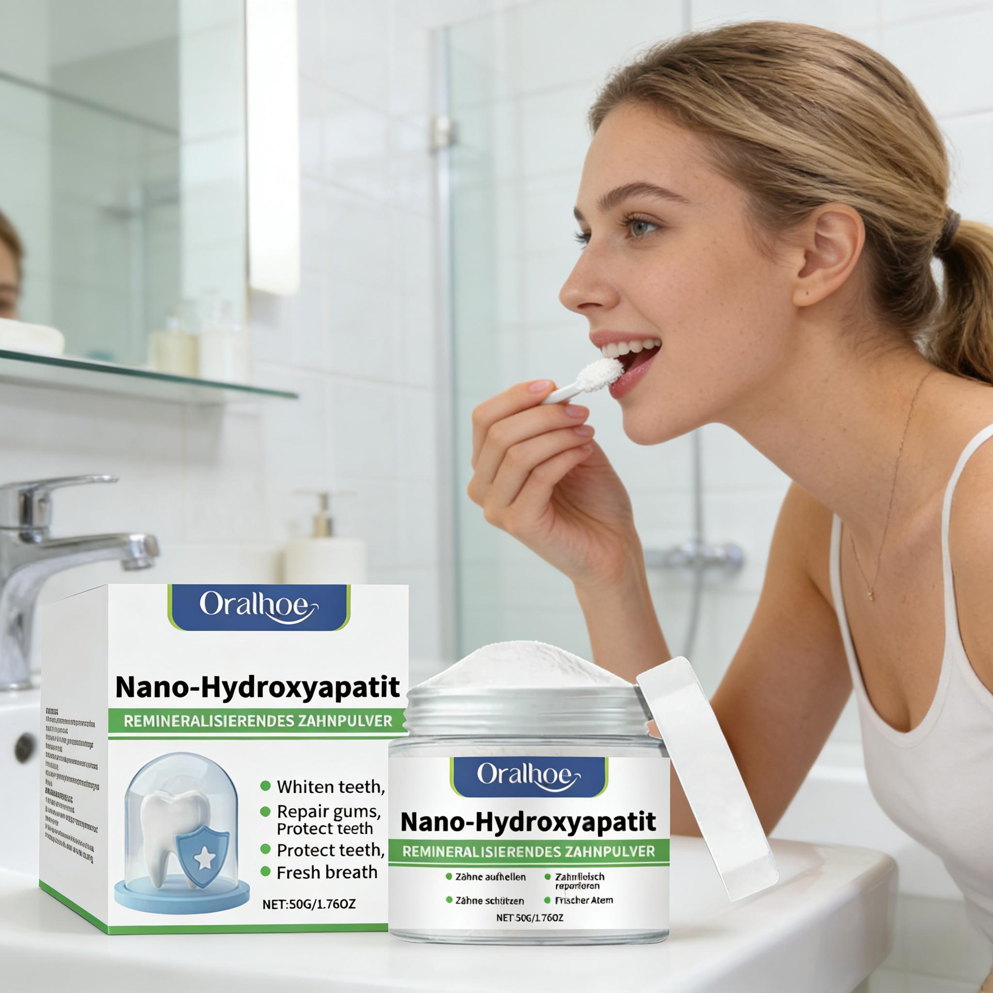Pó Dental Clareador Oralhoe: L - Teeth Whitening Results avaliação e preço