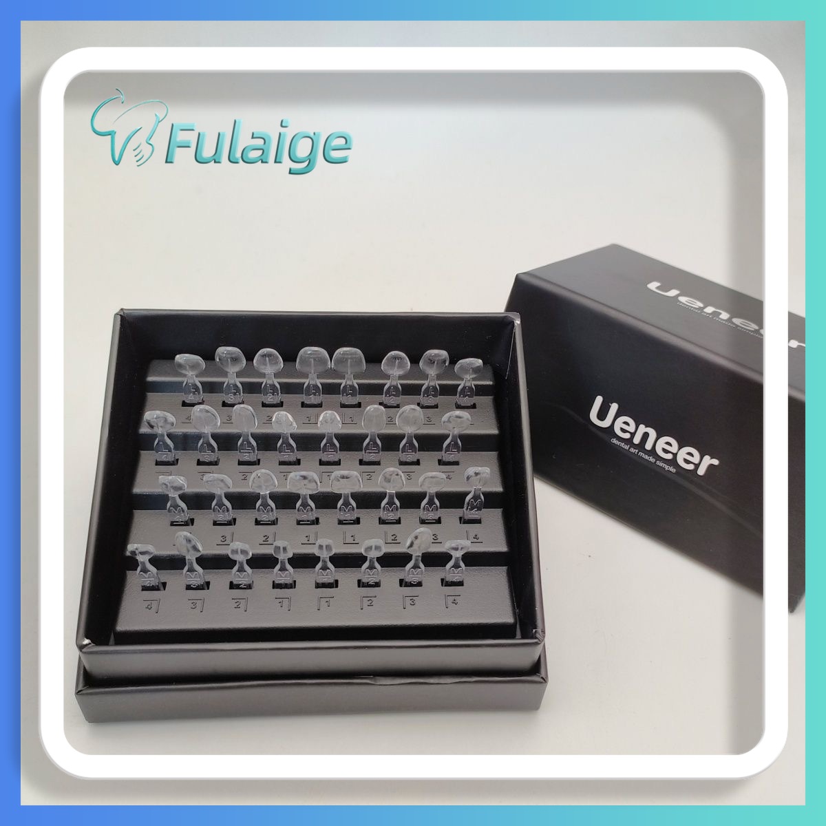 Kit de Moldes para Facetas Den - Teeth Whitening Moulds avaliação e preço