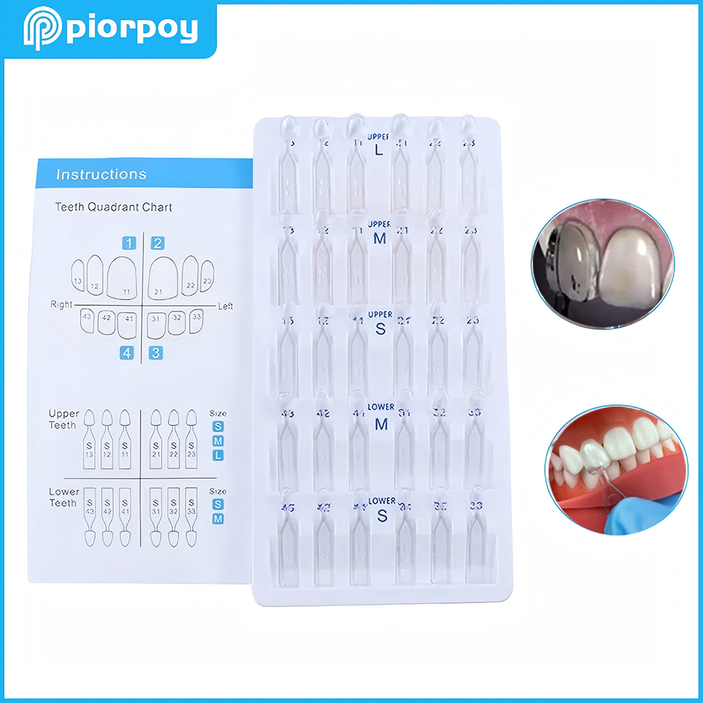 Piorpoy resina composta dentár - Teeth Whitening Moulds avaliação e preço