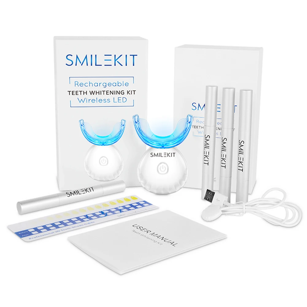 Kit de clareamento dental dos  - Teeth Whitening Results avaliação e preço