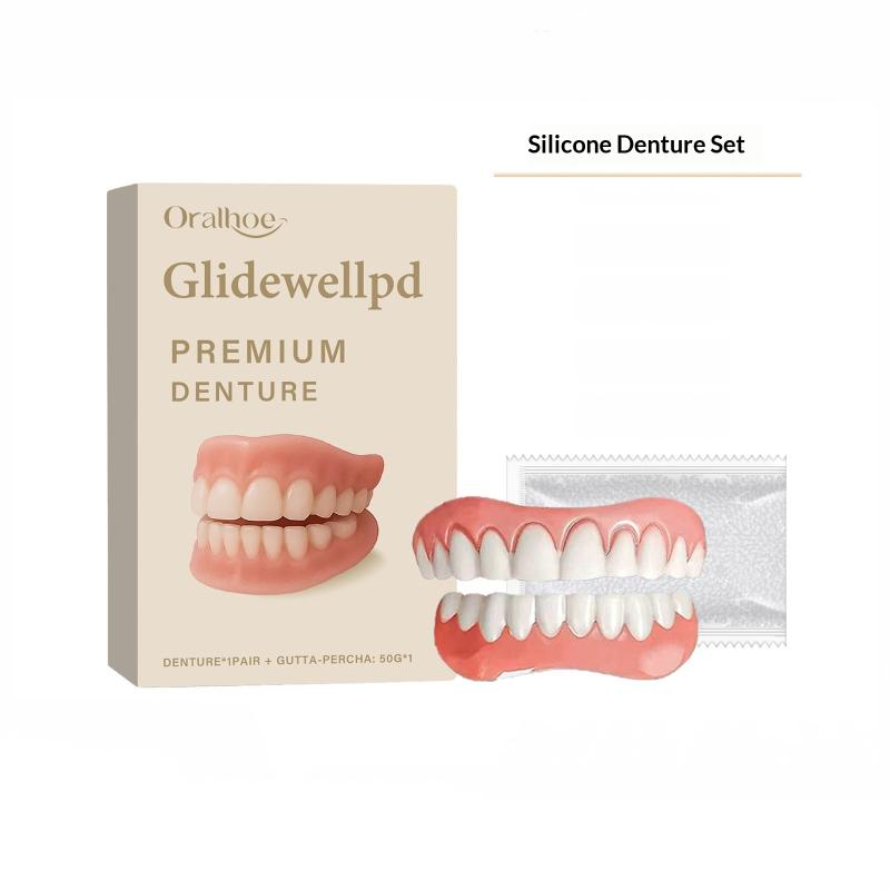 1 Conjunto de Dentaduras Compl - Teeth Whitening Veneers avaliação e preço