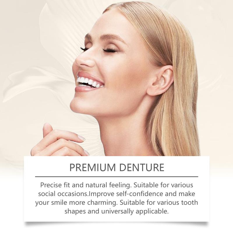 1 Conjunto de Dentaduras Compl - Teeth Whitening Veneers avaliação e preço