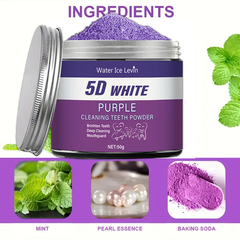 Pó roxo para clareamento dos d - Teeth Whitening Ingredients avaliação e preço